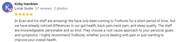 Chiropractic Mt. Juliet TN Kirby Testimonial