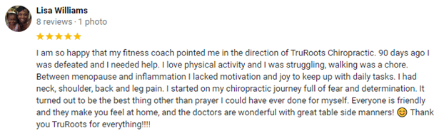 Chiropractic Mt. Juliet TN Lisa Testimonial