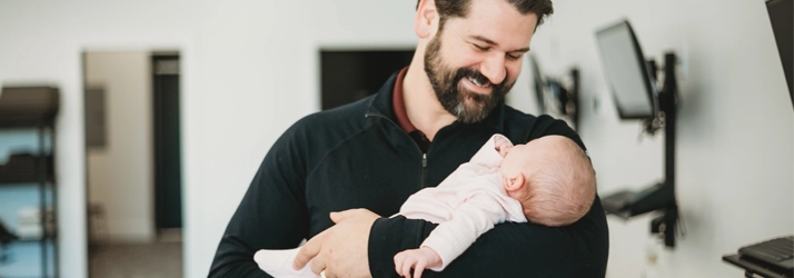 Chiropractor Mt. Juliet TN Evan Pridmore With Baby Chiropractor Mt. Juliet TN Evan Pridmore With Baby