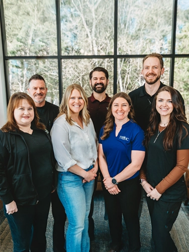 Chiropractor Mt. Juliet TN Evan Pridmore With Team Thank-You Chiropractor Mt. Juliet TN Evan Pridmore With Team Thank-You